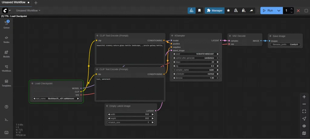ComfyUI Interface