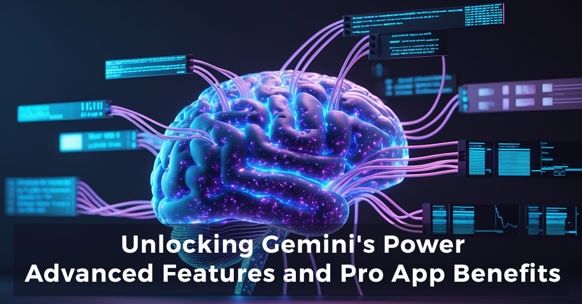 Illustrating the benefits pro app developers gain from using Gemini's advanced features like the 2M context window and Gemini Pro Audio
